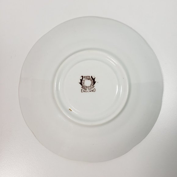 Vintage Collingwoods  English Teacup Cobalt Gold - Picture 6 of 11